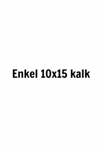 Enkel 10x15 kalk
