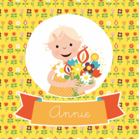 Geboortekaartje Annie - ZW