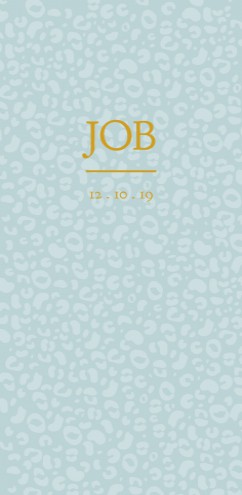 Panterprint jongen Job
