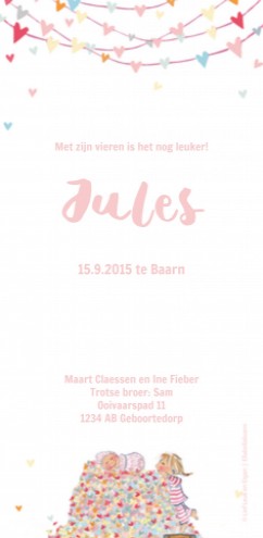 kaart achterzijde