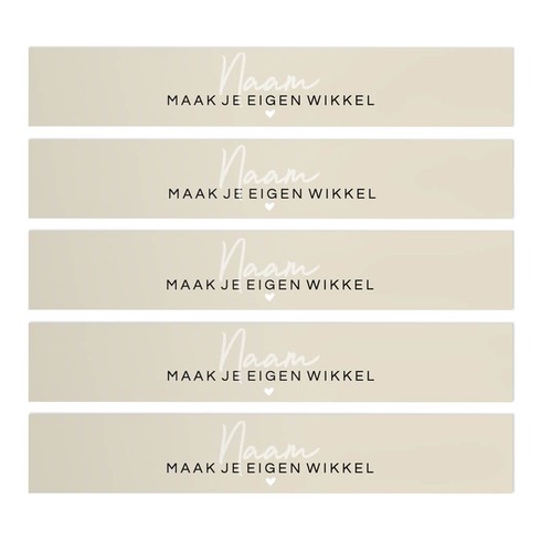 Zelf wikkel van papier maken