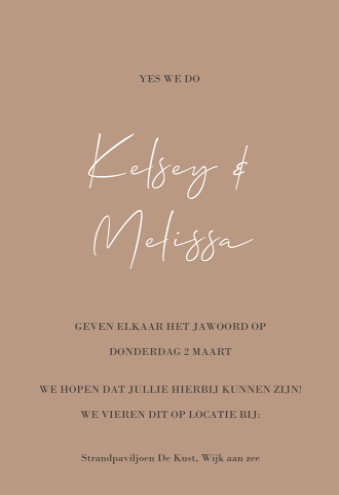 kaart achterzijde