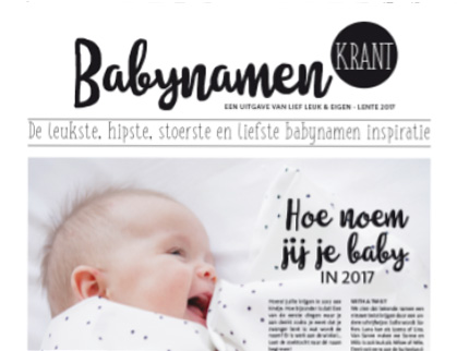 babynamen krant