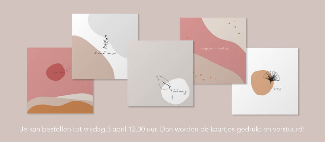 Corona actie: stuur een gratis kaartje